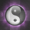 purple ying yang