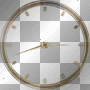 AJESIEN AUTUMN FALL CLOCK GOLD