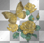papillon glitter