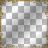 RAMCIA  FRAME ANIMATED  BORDER  GLITTER GOLD