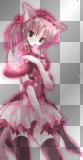 Anime Neko Lolita "shadow pink" [_IamNina_]