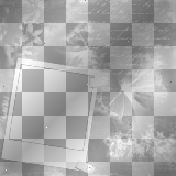 Frame background overlay white