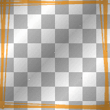 ***Frame overlay black orange animated***