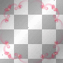 RAMCIA  FRAME TRANSPARENT BORDER PINK