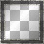 Frame glitter black deco