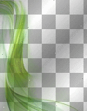 TRANSPARENT BACKGROUND  PRZEZ FRAME GREEN DECO