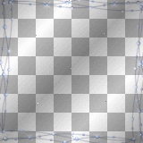 RAMCIA FRAME TRANSPARENT BORDER PEARL BLUE RAMCIA FRAME TRANSPARENT BORDER PEARL BLUE