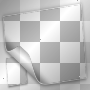 RAMCIA FRAME TRANSPARENT BORDER WHITE RAMCIA FRAME TRANSPARENT BORDER WHITE