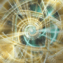 TAPETY BACKGROUND ANIMATED GLITTER GOLD GREEN