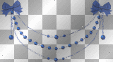 deco transparent blue vintage bow azul moño [1ֆ]