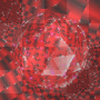 Background glitter red deco
