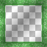 Frame glitter deco green