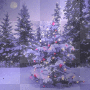Background glitter deco winter snow Christmas