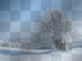 ♥ Animated snowing background ♥  [ORIGINAL made by crissandy]