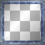 Deco Beveled Glitter Frame~Dark_Blue