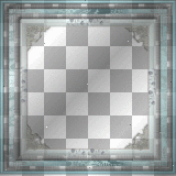 Winter Blue Glitter white grey gray silver snow water Frame