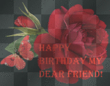 Happy Birthday My Dear Friend