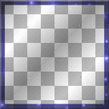 Blue Lights Frame