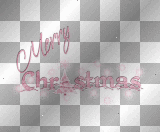 Merry Christmas pink words text
