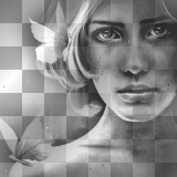  Fantasy lady,black'white.©Ƹ̵̡Ӝ̵̨̄Ʒ...hïρρÿсhïсќ33
