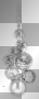 WINTER ZIMKA TRANSPARENT DECO SILVER