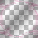 Frame overlay sparkles pink