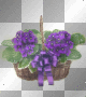 nice vintage purple flower
