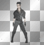 Bill Kaulitz in Black Satin Jumpsuit full