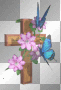 Animated - Easter Cross 1