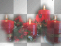 xmas deco candle ©dK