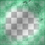 Love Ya Merry Xmas Frame~Green