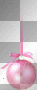 WINTER ZIMKA CHRISTMAS TRANSPARENT DECO PINK