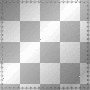 RAMCIA FRAME  GLITTER  BORDER WINTER SILVER
