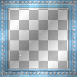 Frame Christmas blue glitter deco animated
