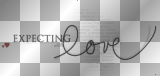Wordart expecting love
