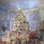 Background Christmas deco glitter winter tree Background Christmas deco glitter winter tree