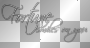 Fortune smiles on you (Delain "april rain" white and black transparent quote) [nermai]