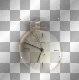 NEW YEAR SYLWEK  2011 CLOCK GOLD