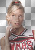 Brittany Pierce (Heather Morris) on Glee, transparent (nyeSte*)
