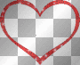 Valentine Heart Glittered