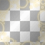 Gold and White Circles Frame