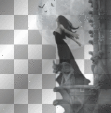 goth lady..