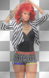 Png Transparent Rihanna Black White Orange Yellow Blue Red What's my name Nenaio