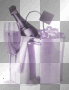 NEW YEAR SYLWEK  2011 DECO PURPLE