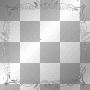 RAMCIA FRAME  GLITTER  BORDER SILVER 