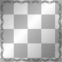 RAMCIA FRAME  GLITTER BORDER SILVER