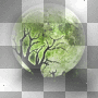 Moon tree green