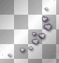 Hearts purple