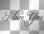 i love you text quote black white ©dK