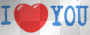 ➸♥ (Bj) Animated I LOVE YOU / JE T'AIME / red heart